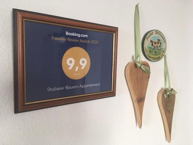 Stubaier Bauern Appartement Telfes im Stubai Eksteriør bilde